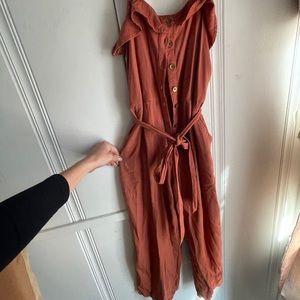 burnt Orange amazing jumpsuit!